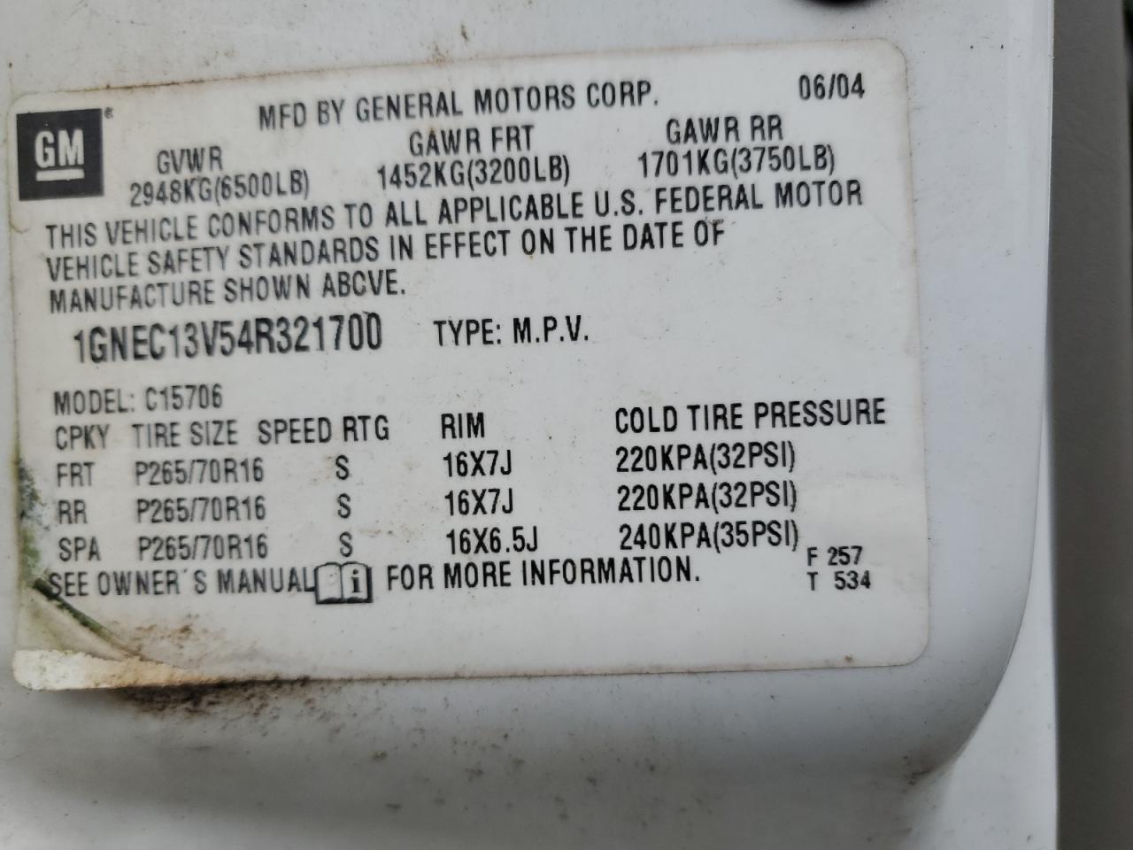 2004 Chevrolet Tahoe - Image 15