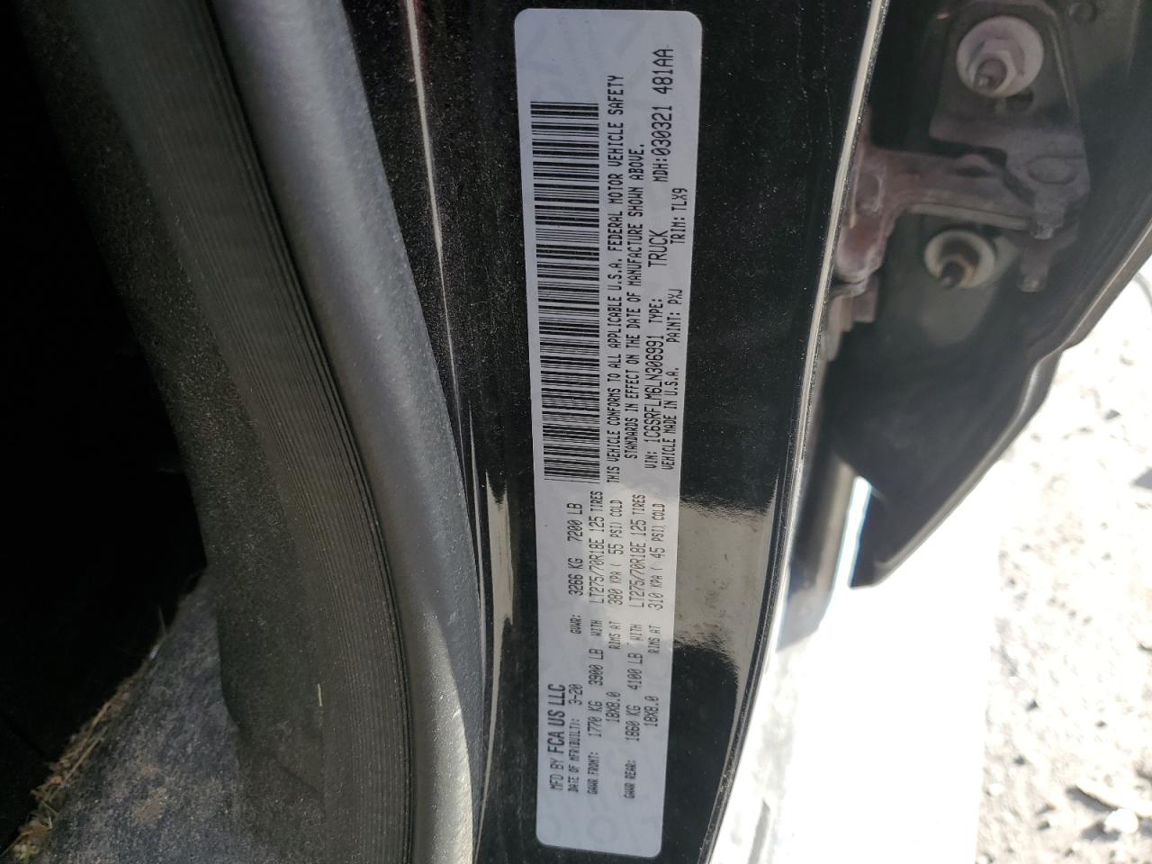 2020 RAM 1500 - Image 12