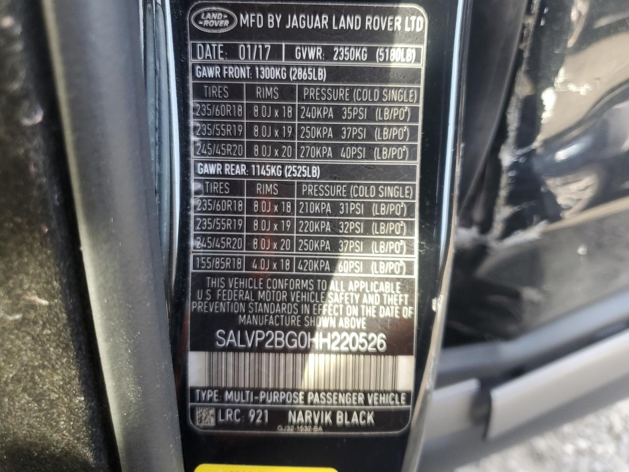 2017 Land Rover Range Rover - Image 12