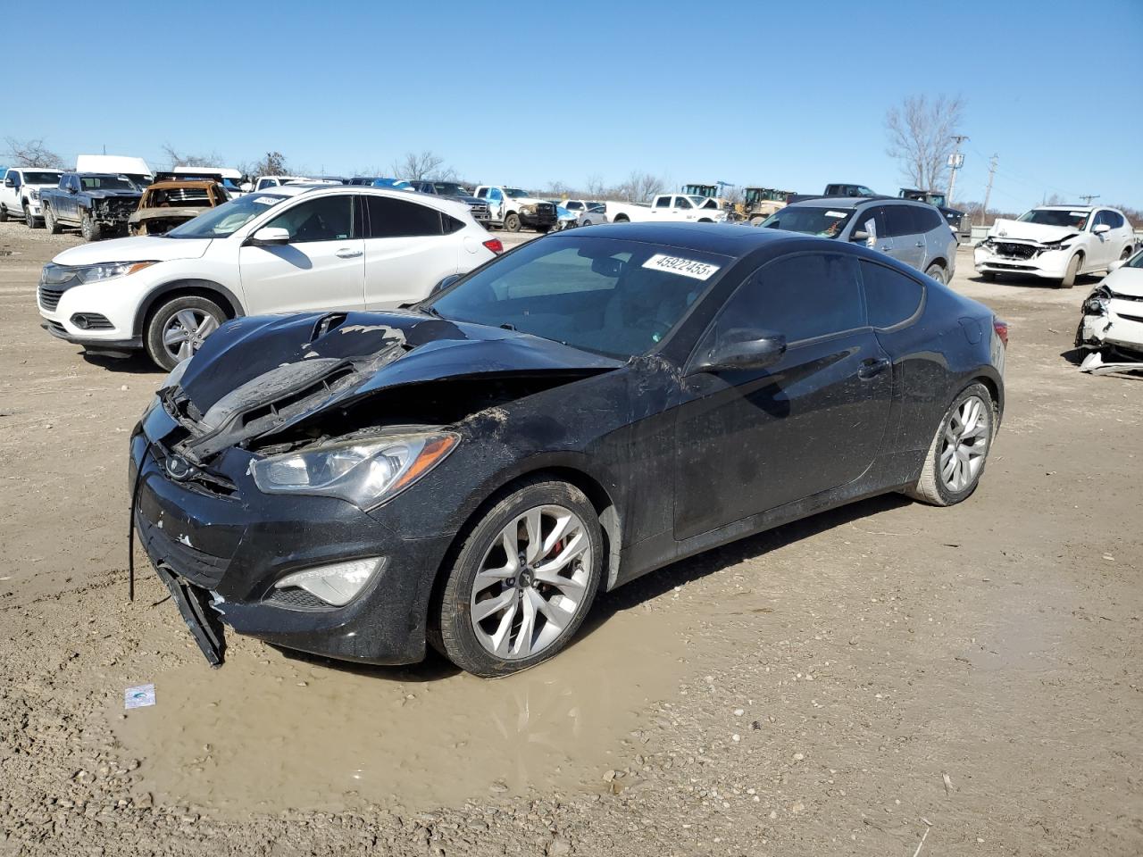 2014 Hyundai Genesis Coupe 2.0T de vânzare în Kansas City, KS - Front End