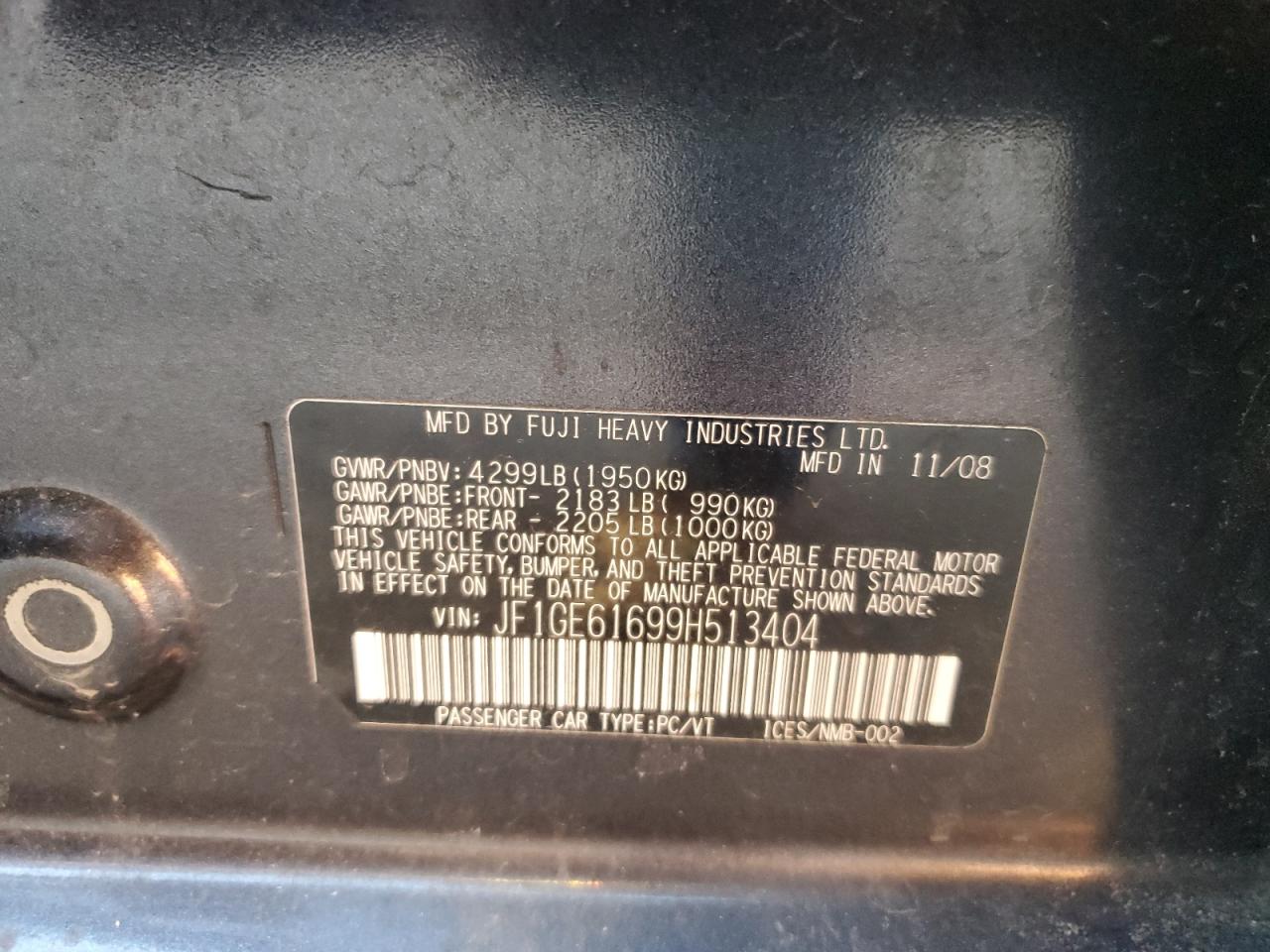 2009 Subaru Impreza - Image 14