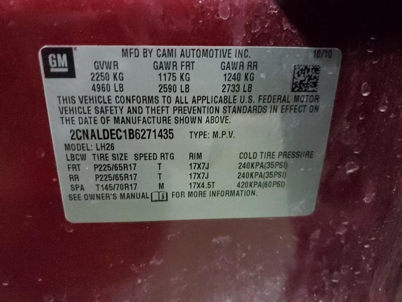 2011 Chevrolet Equinox - Image 13