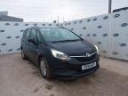 2018 VAUXHALL ZAFIRA TOU for sale at Copart BRISTOL