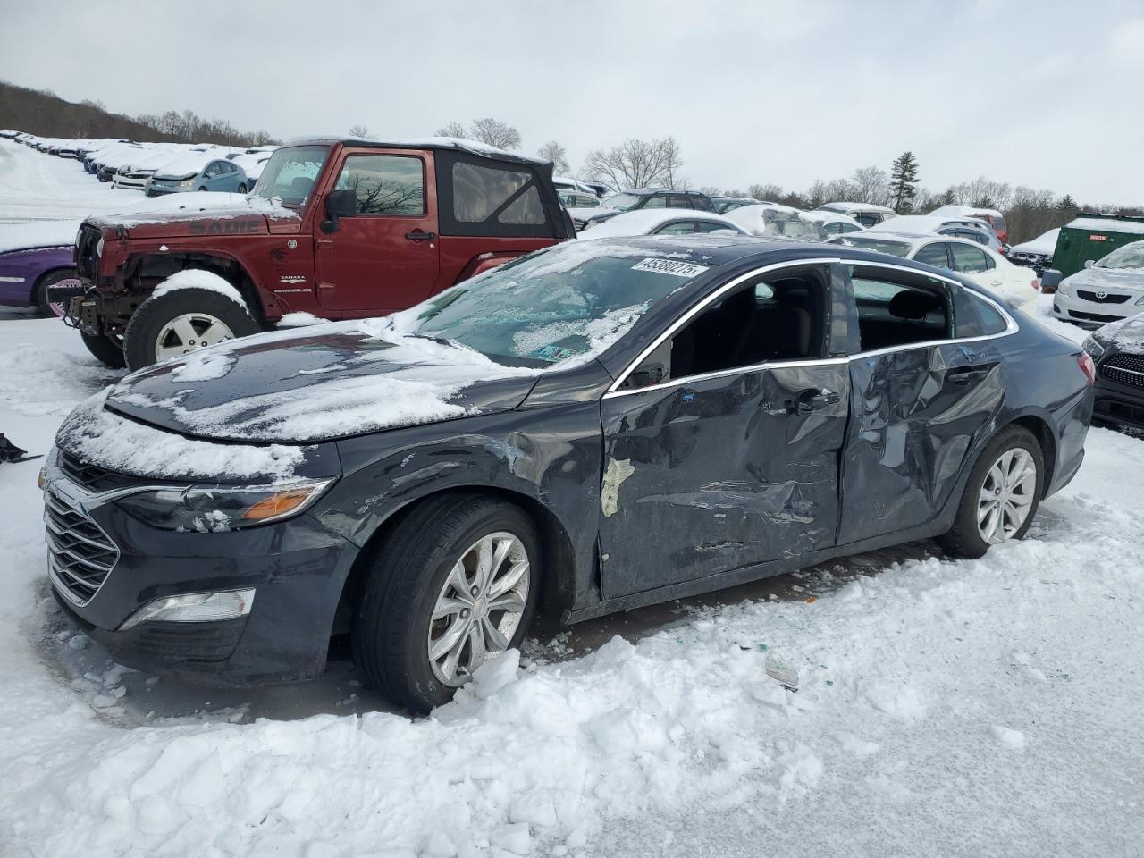 2022 Chevrolet Malibu Lt იყიდება West Warren-ში, MA - Side