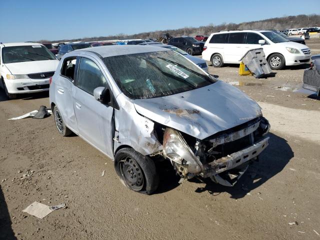 Hatchbacks MITSUBISHI MIRAGE 2017 Silver