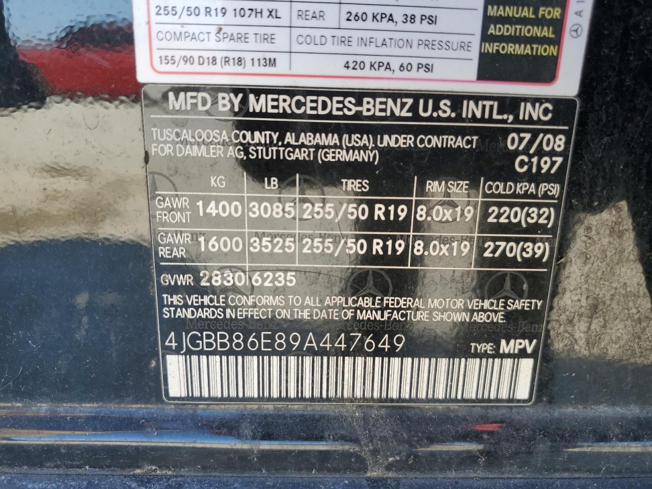 2009 Mercedes-Benz M-klasse - Image 13