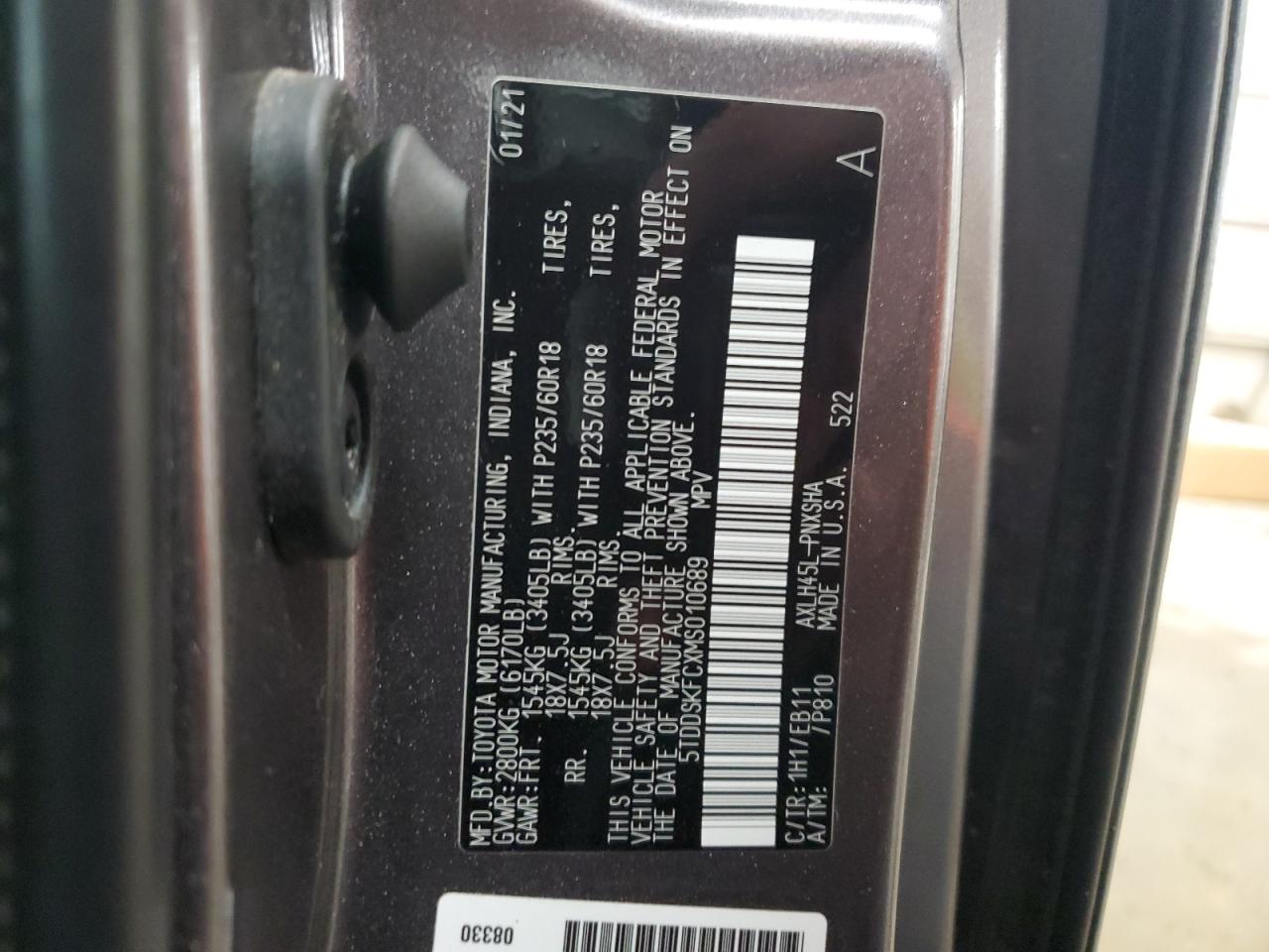 2021 Toyota Sienna - Image 14