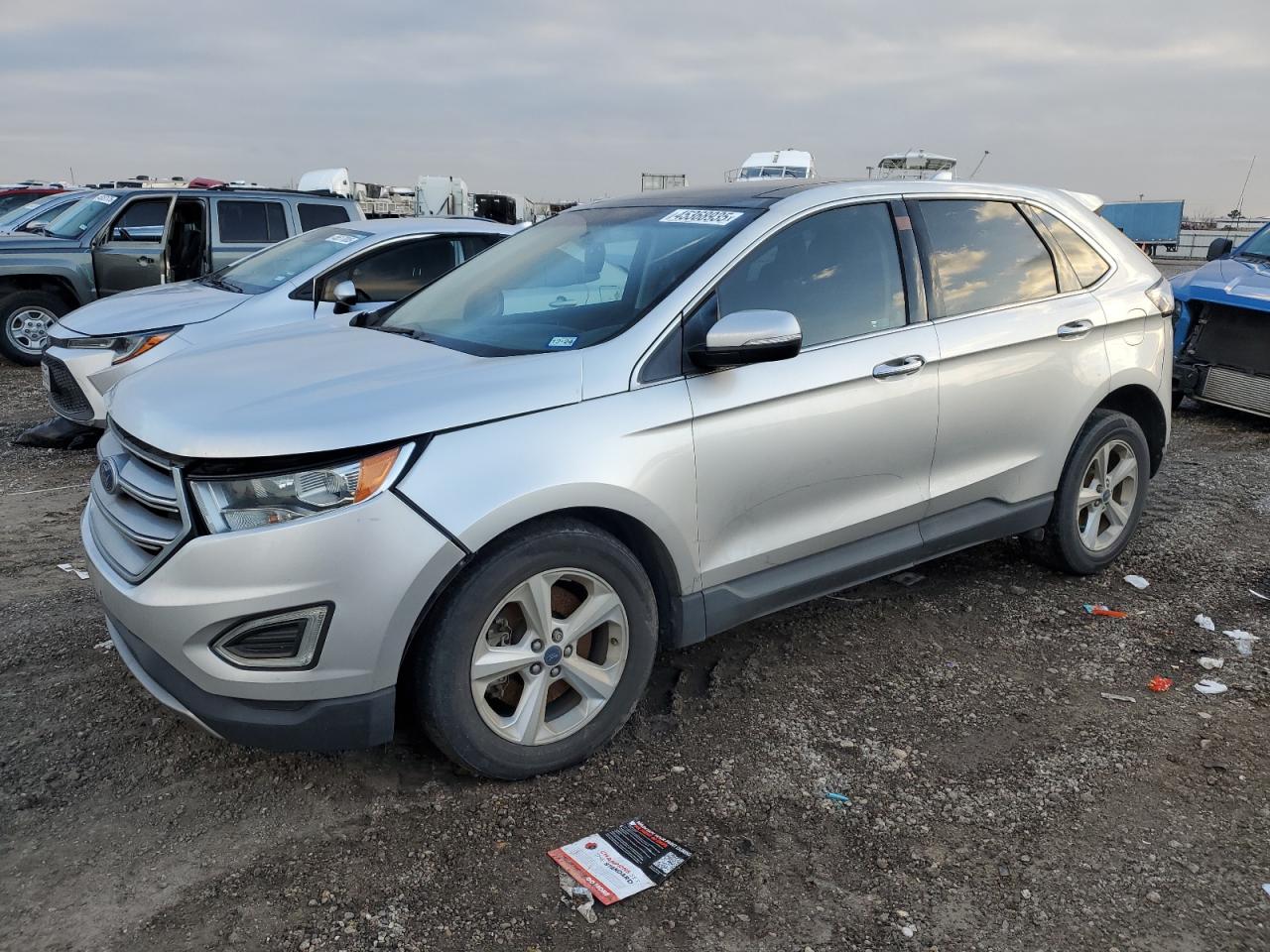 2018 Ford Edge Titanium للبيع في Houston، TX - Front End