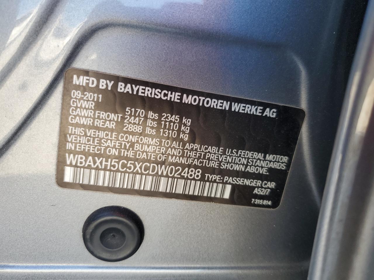 2012 BMW 5er - Image 12