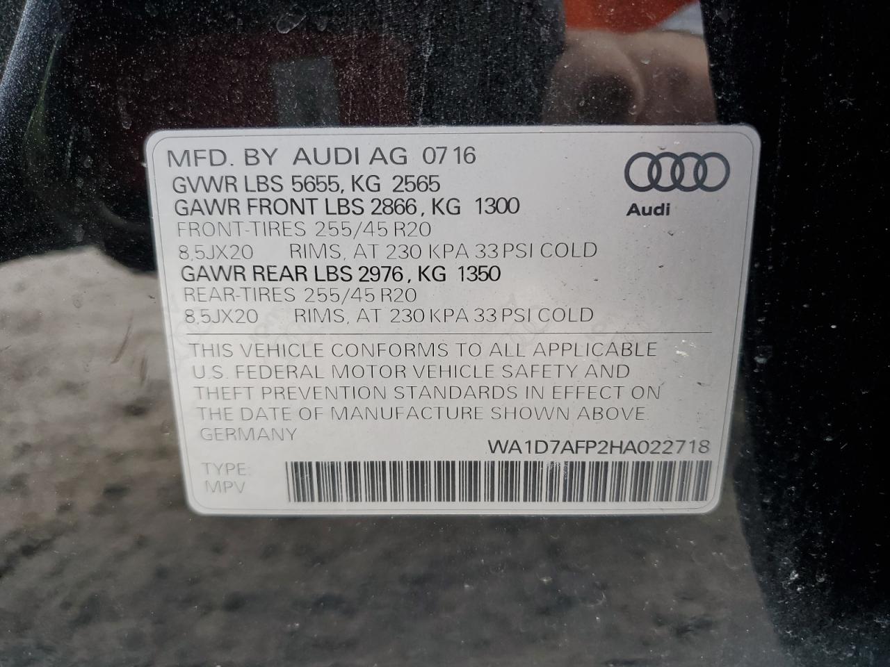 2017 Audi Q5 - Image 15