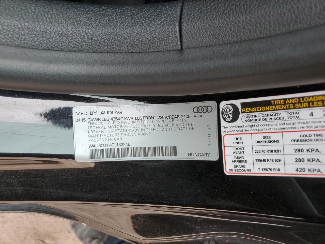 2015 Audi A3 - Image 12