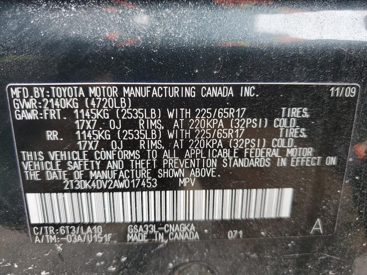 2010 Toyota RAV 4 - Image 13