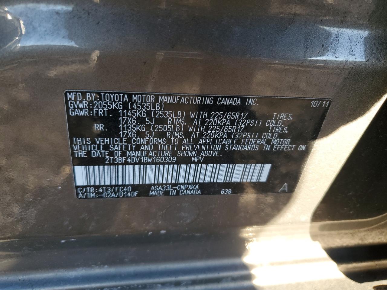 2011 Toyota RAV 4 - Image 13