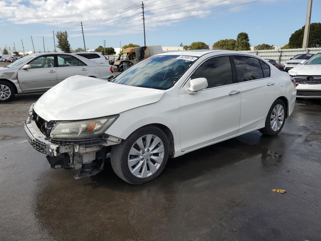 2014 Honda Accord Exl for Sale in Miami, FL - Front End
