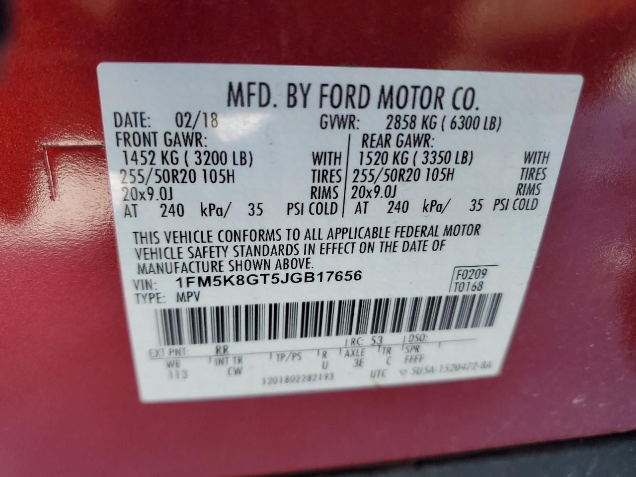 2018 Ford Explorer - Image 13