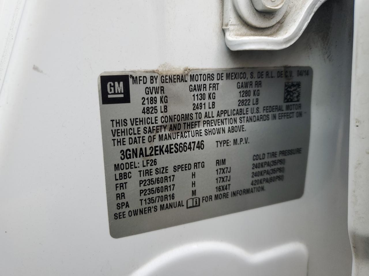 2014 Chevrolet Captiva - Image 14