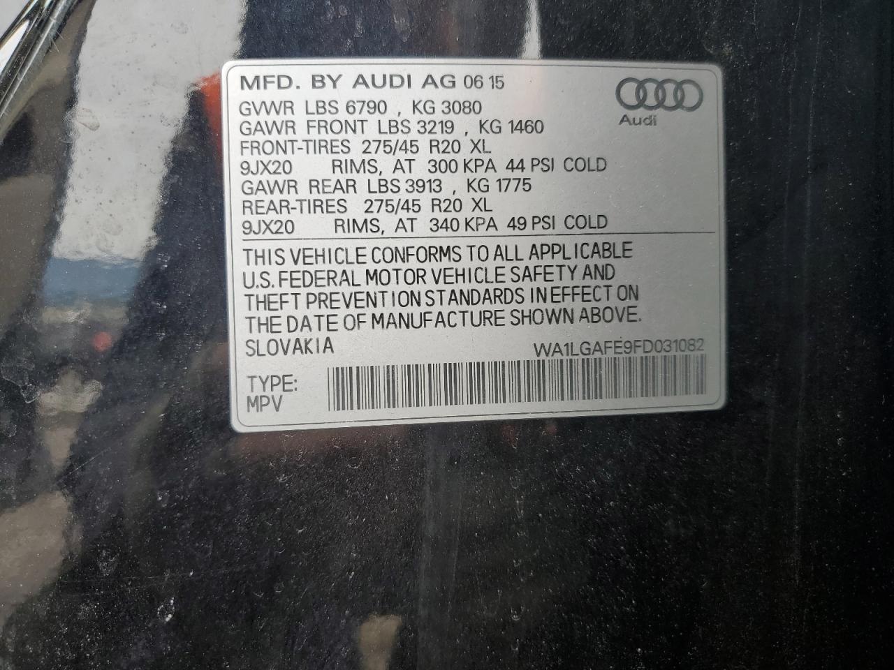 2015 Audi Q7 - Image 13