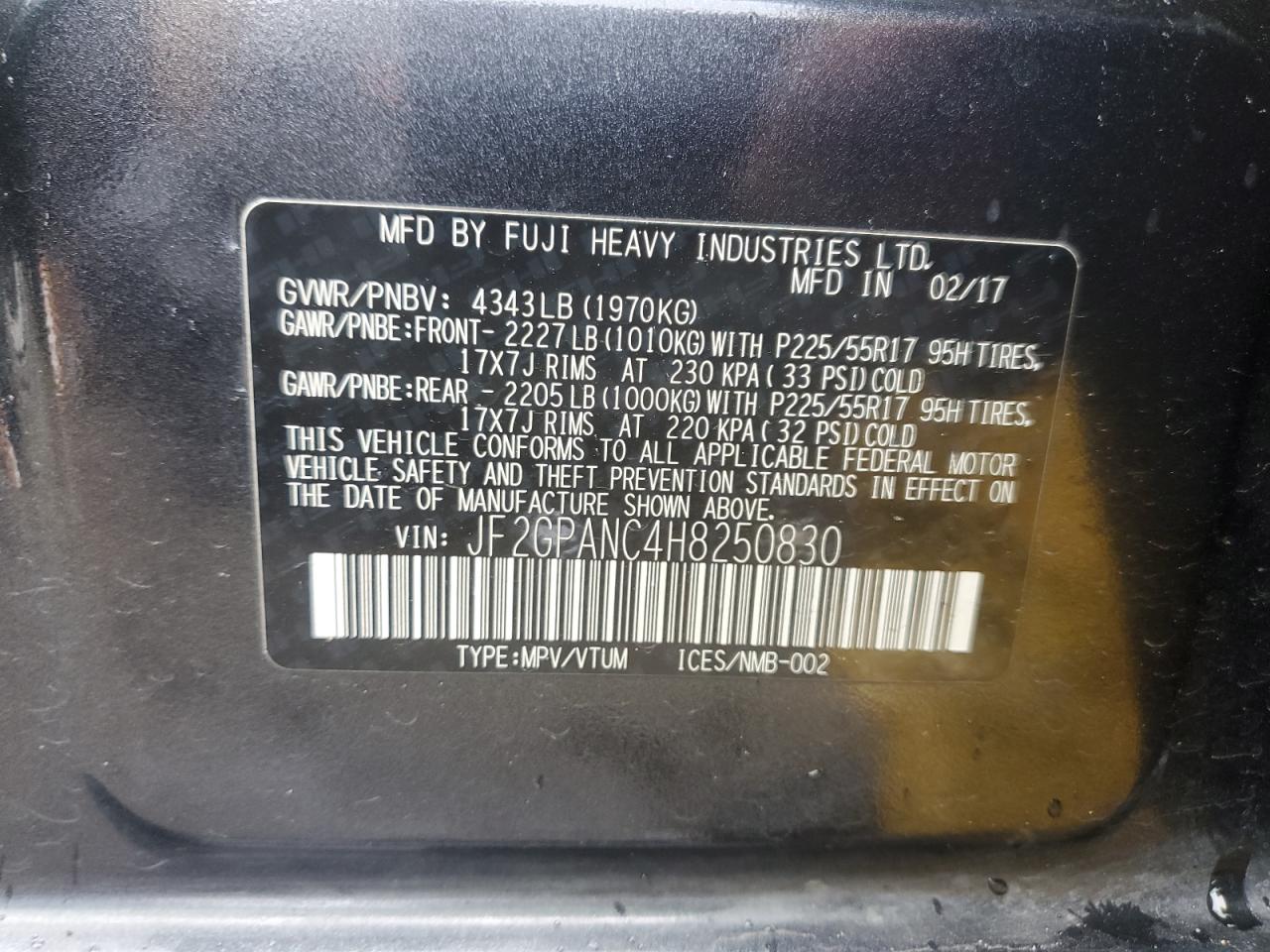 2017 Subaru XV - Image 12
