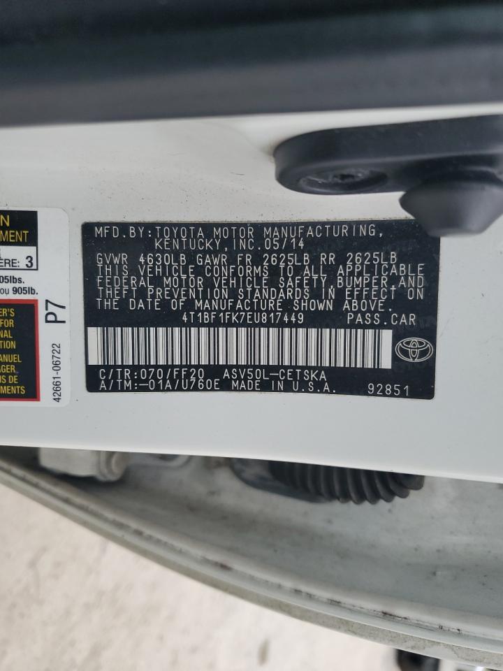 2014 Toyota Camry - Image 14