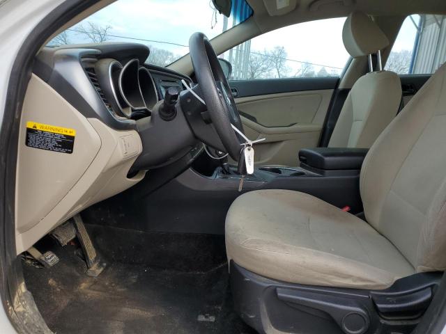  KIA OPTIMA 2015 White