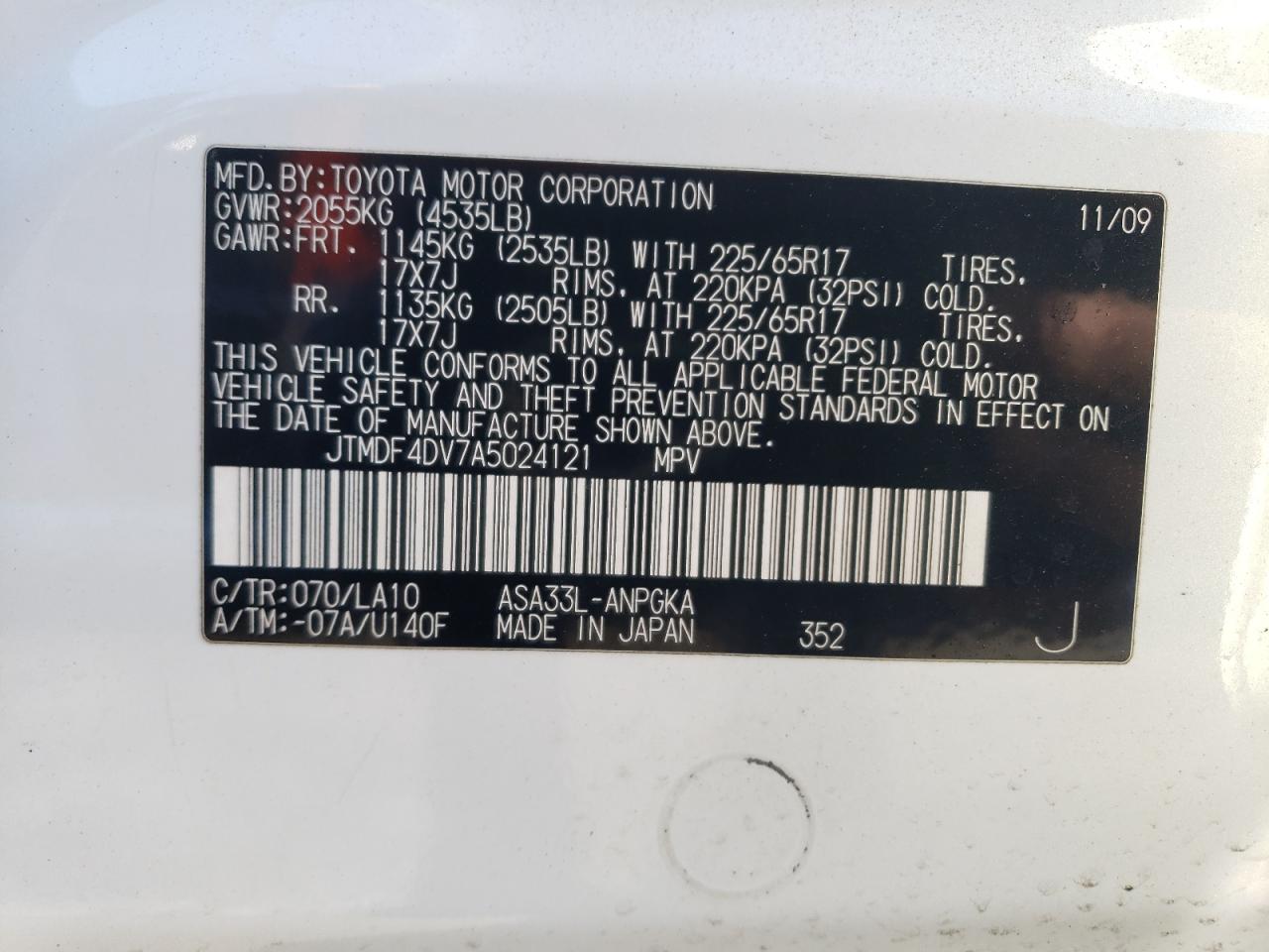 2010 Toyota RAV 4 - Image 13