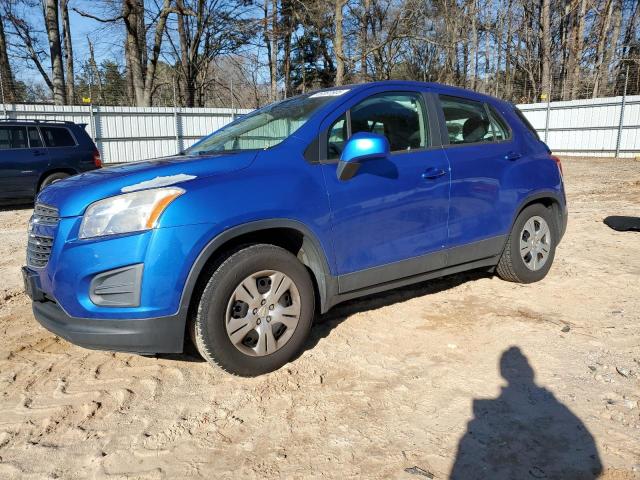  CHEVROLET TRAX 2015 Blue