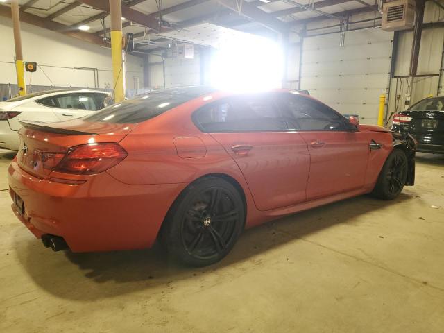  BMW M6 2016 Оранжевый
