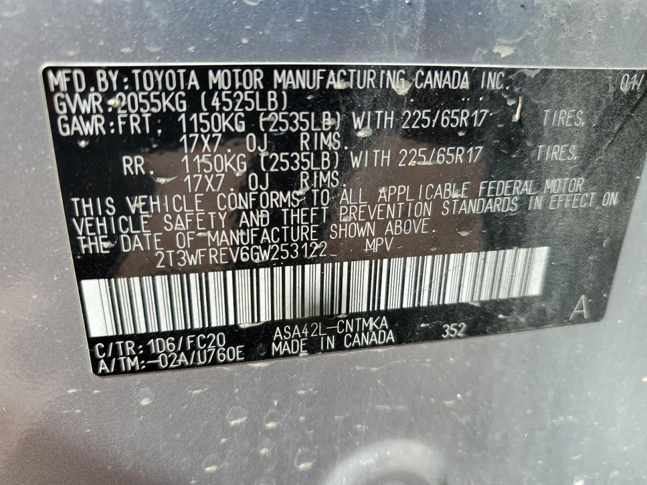 2016 Toyota RAV 4 - Image 13