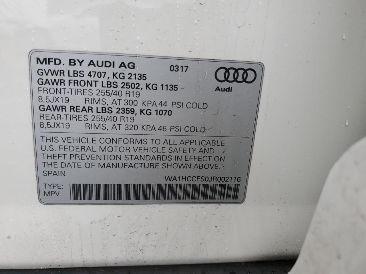 2018 Audi Q3 - Image 13