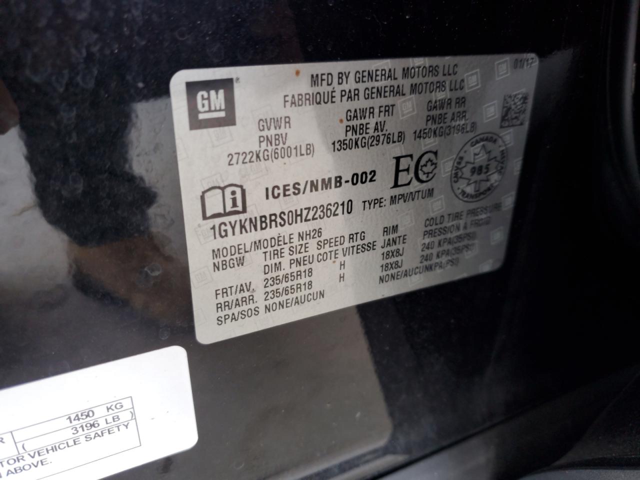 2017 Cadillac XT5 - Image 13