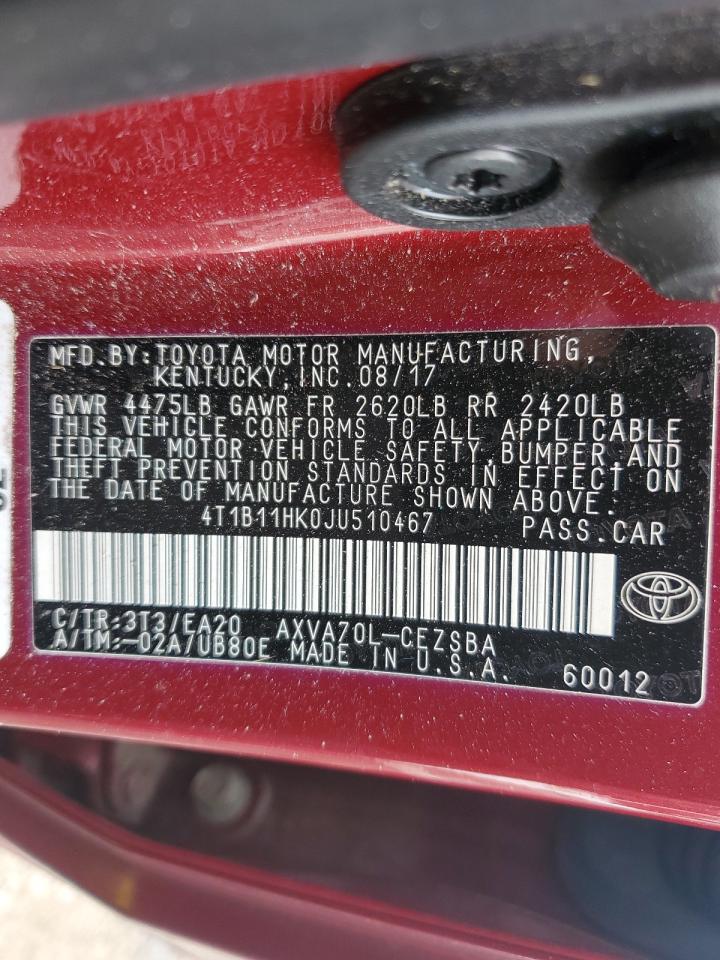 2018 Toyota Camry - Image 12