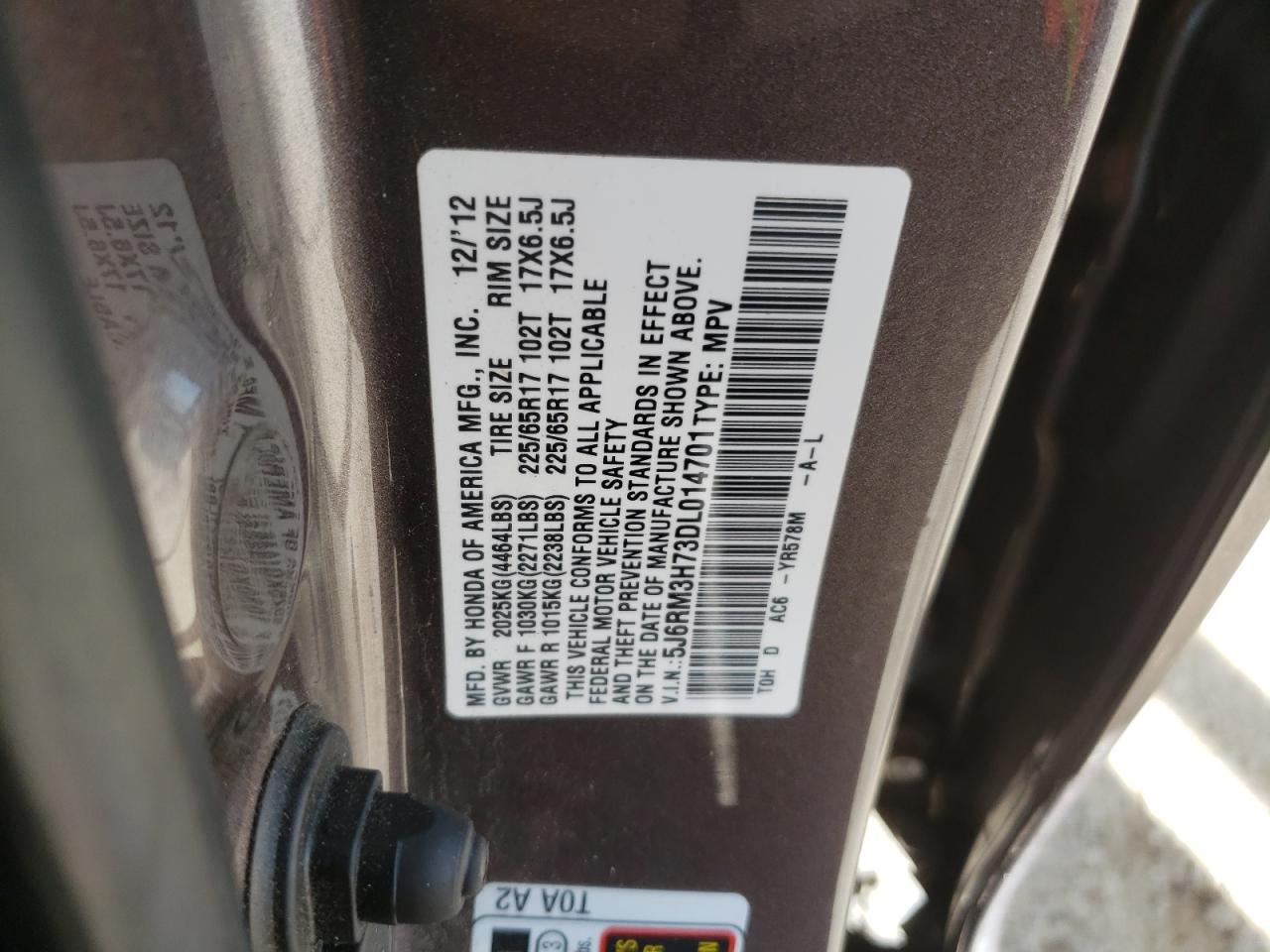2013 Honda CR-V - Image 16