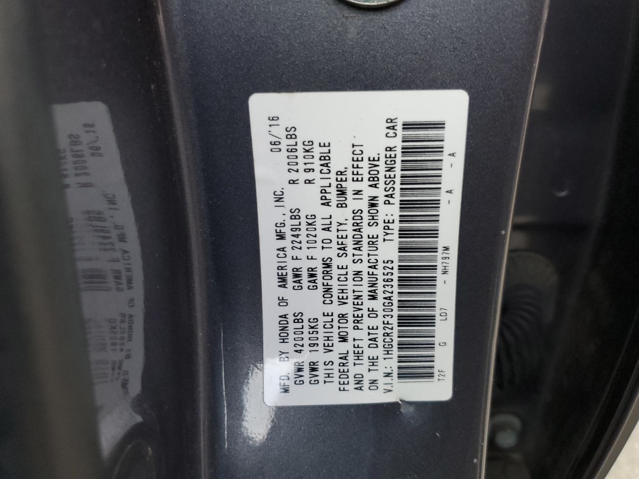 2016 Honda Accord - Image 12