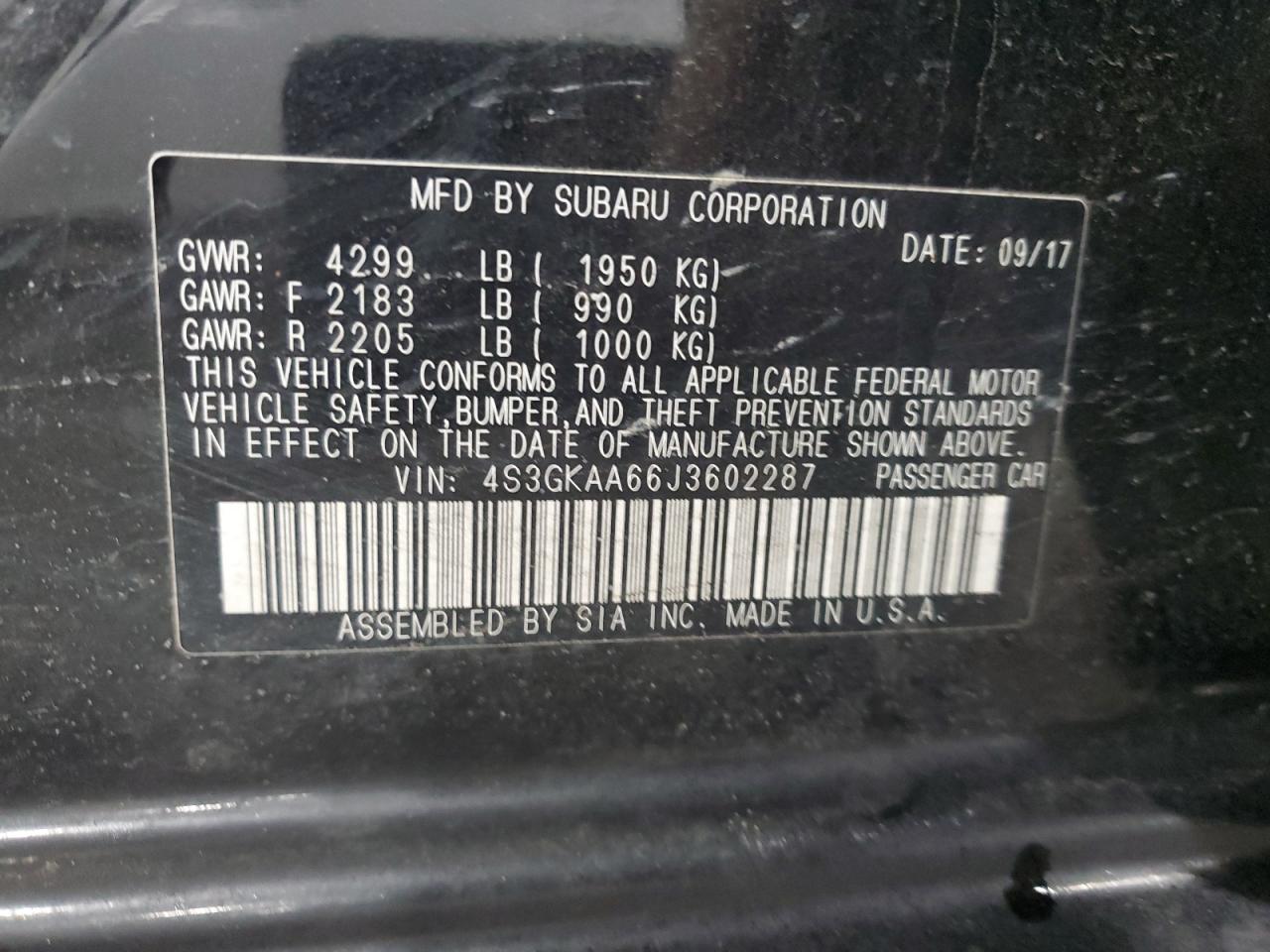 2018 Subaru Impreza - Image 13