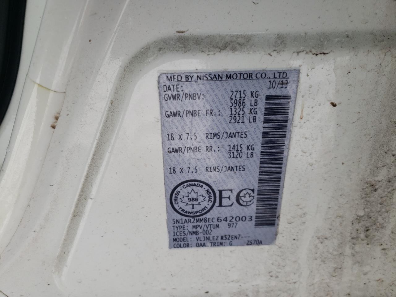2014 Nissan Pathfinder - Image 13