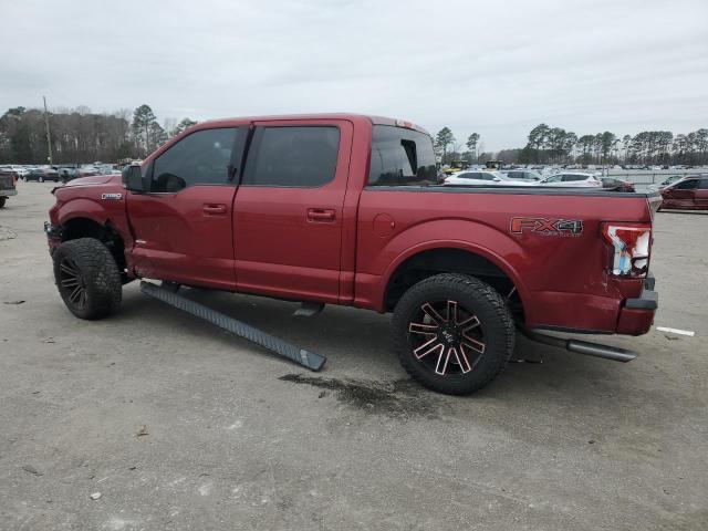  FORD F-150 2015 Красный