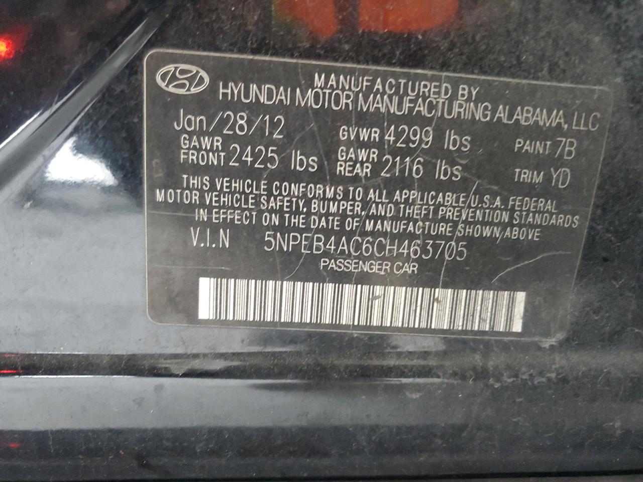 2012 Hyundai Sonata - Image 12