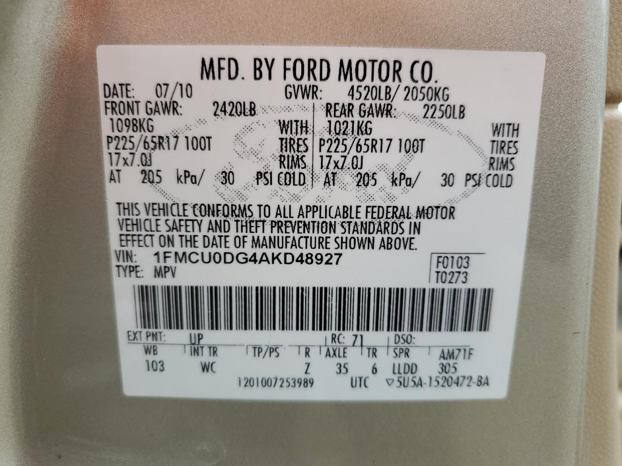2010 Ford Escape - Image 16