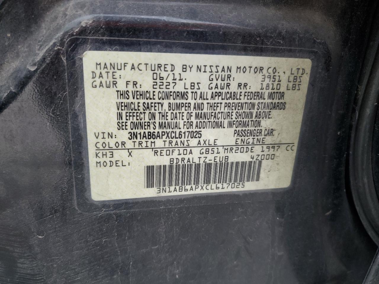 2012 Nissan Sentra - Image 14