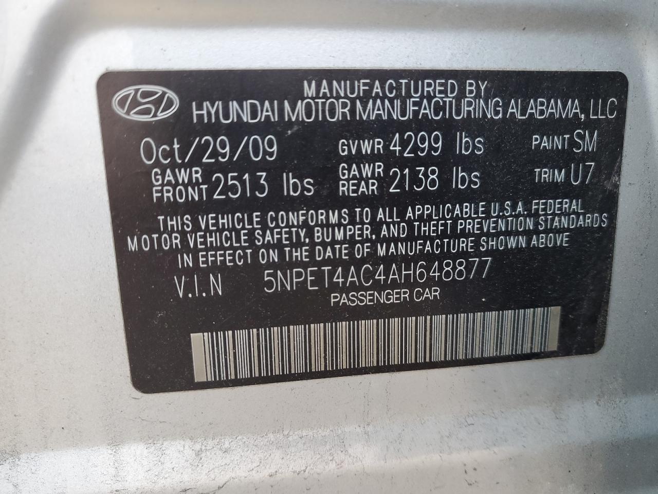 2010 Hyundai Sonata - Image 12