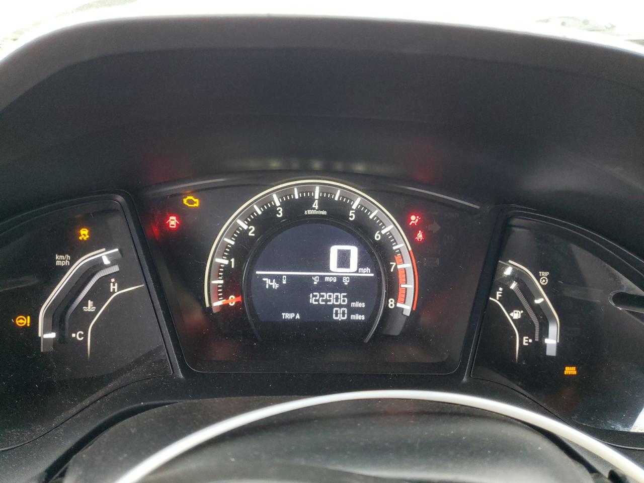 2HGFC4B07GH311342 HONDA CIVIC 2016