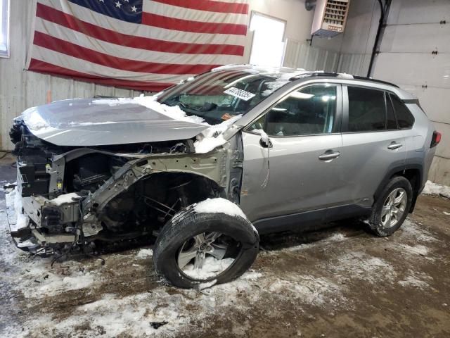  TOYOTA RAV4 2021 Серебристый