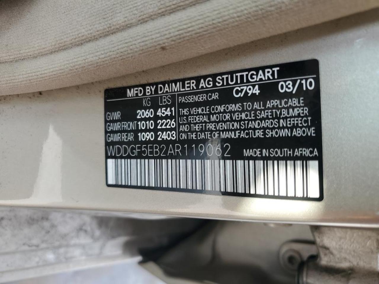 2010 Mercedes-Benz C-klasse - Image 12