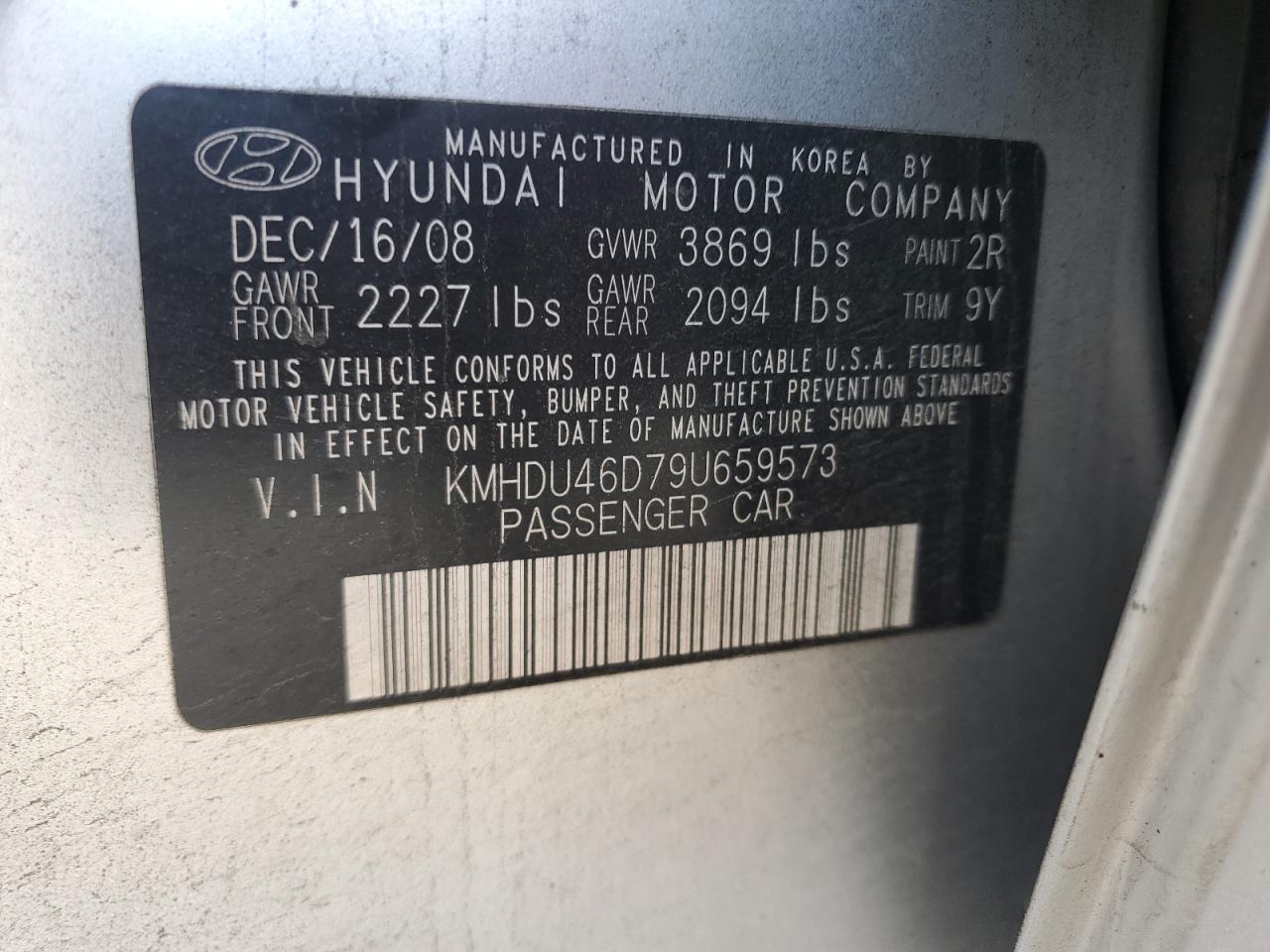 2009 Hyundai Elantra - Image 14