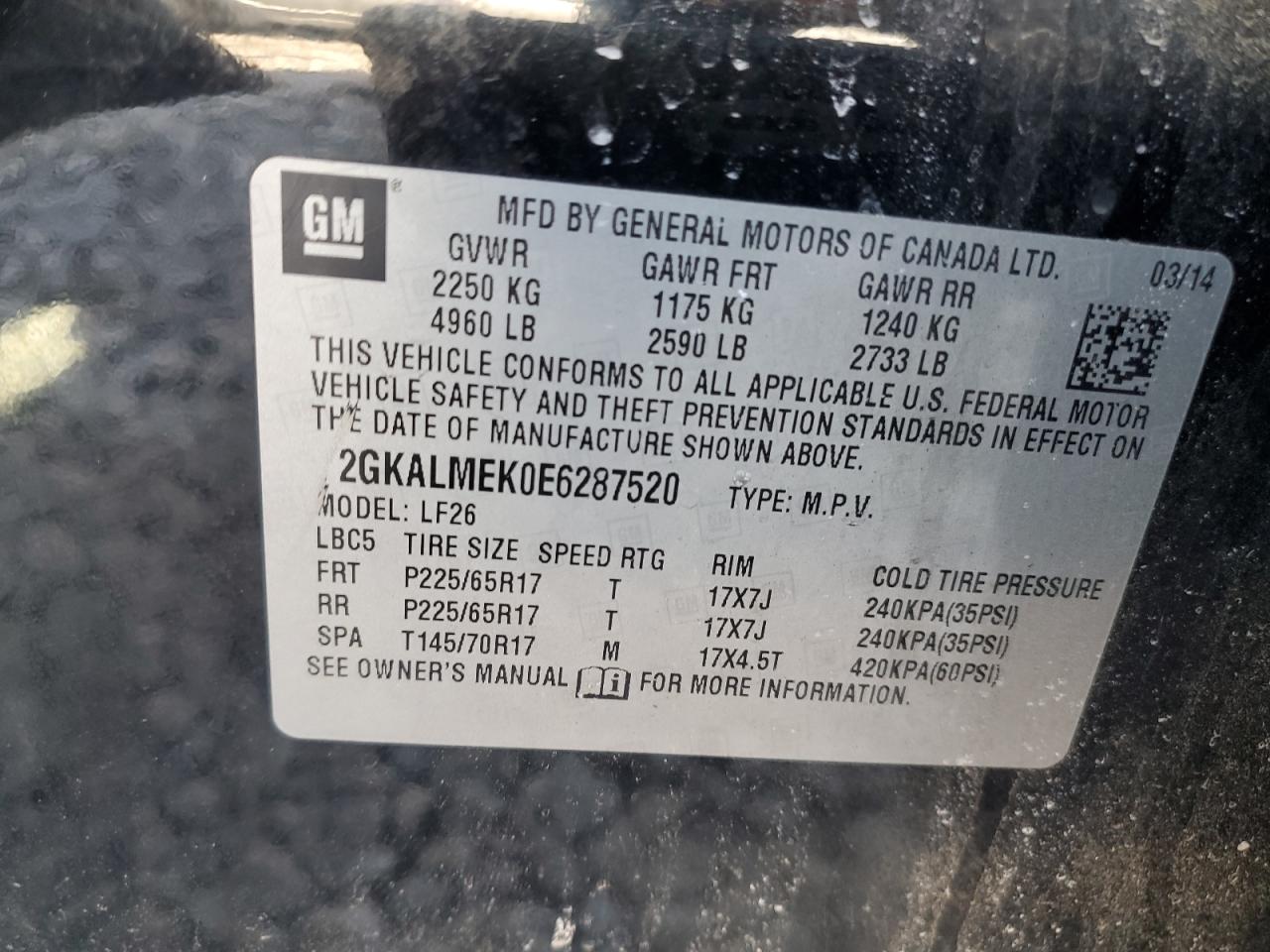 2014 GMC Terrain - Image 13