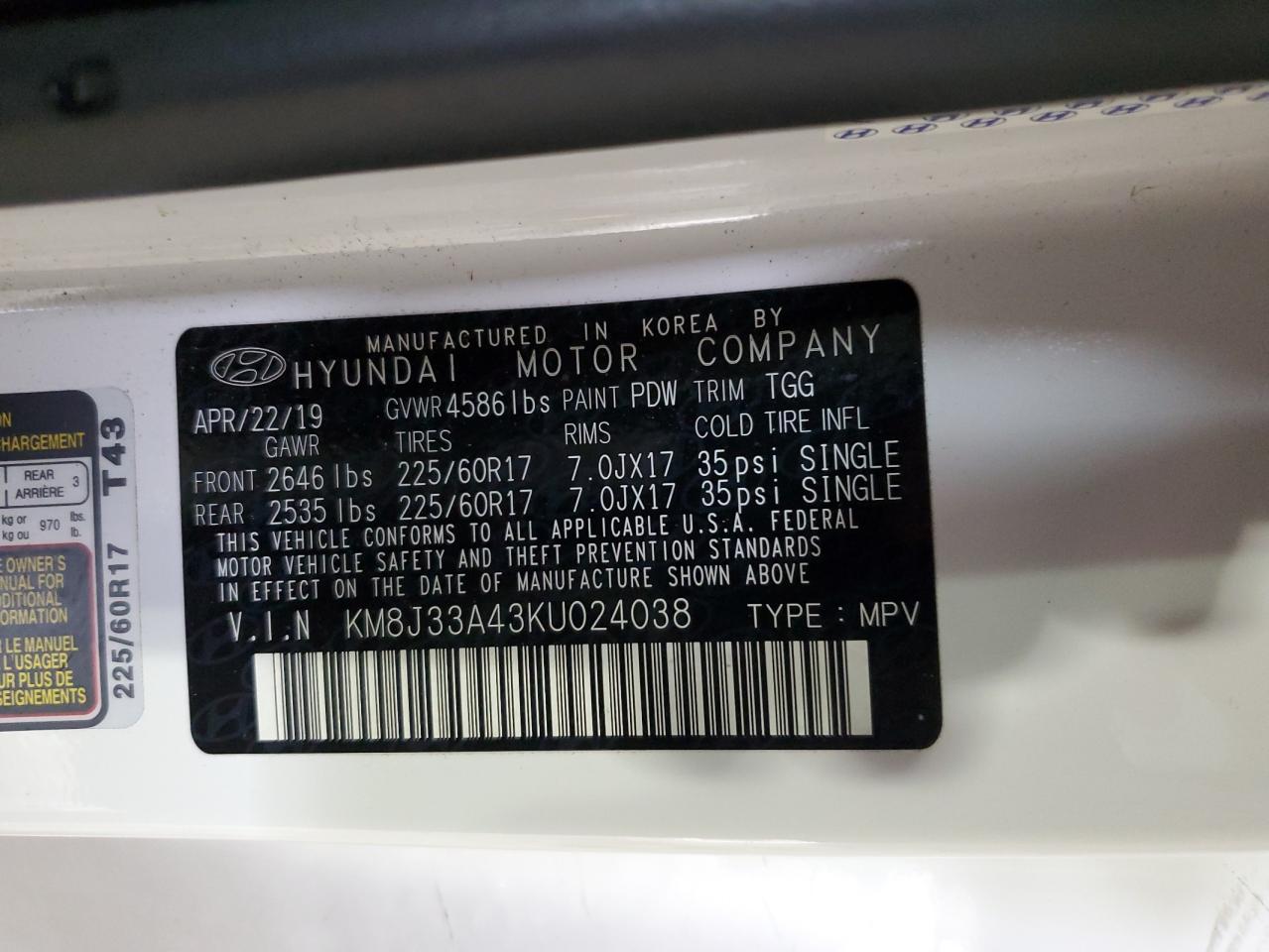 2019 Hyundai Tucson - Image 13