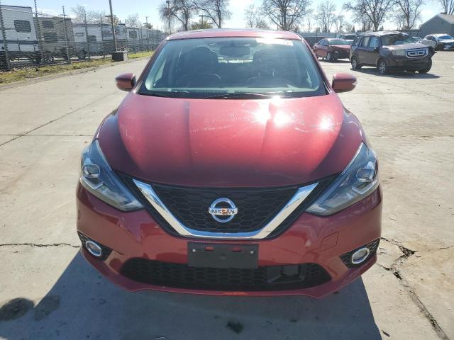  NISSAN SENTRA 2018 Красный