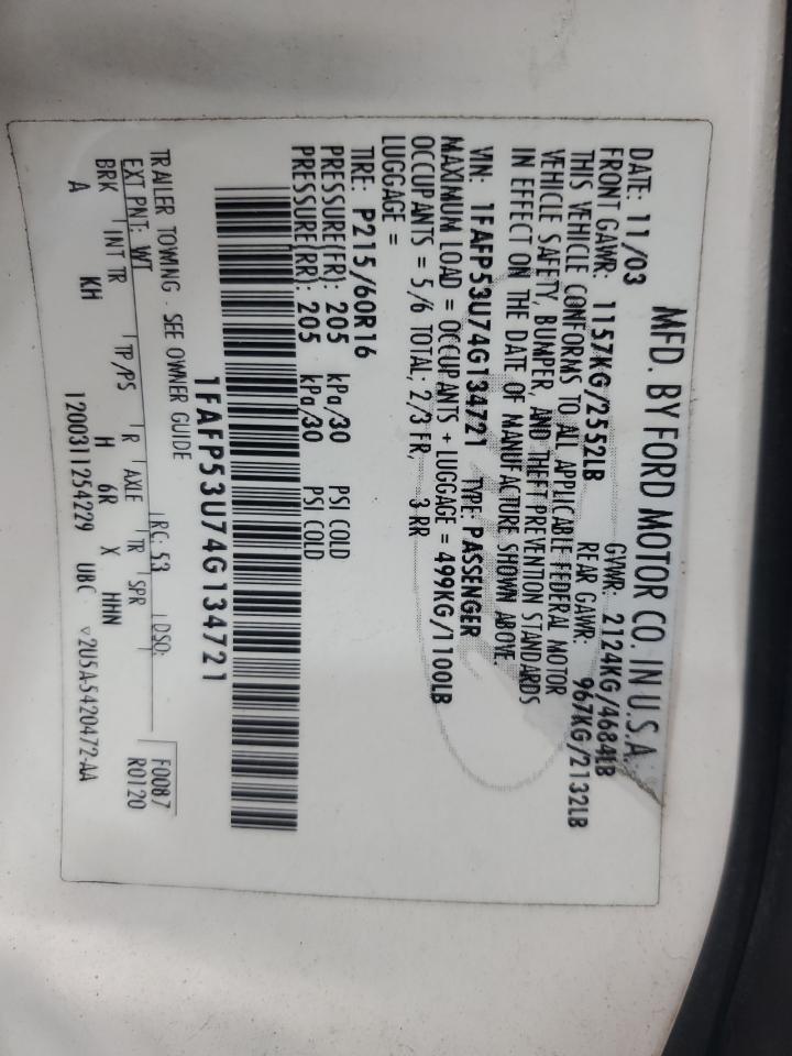 2004 Ford Taurus - Image 12