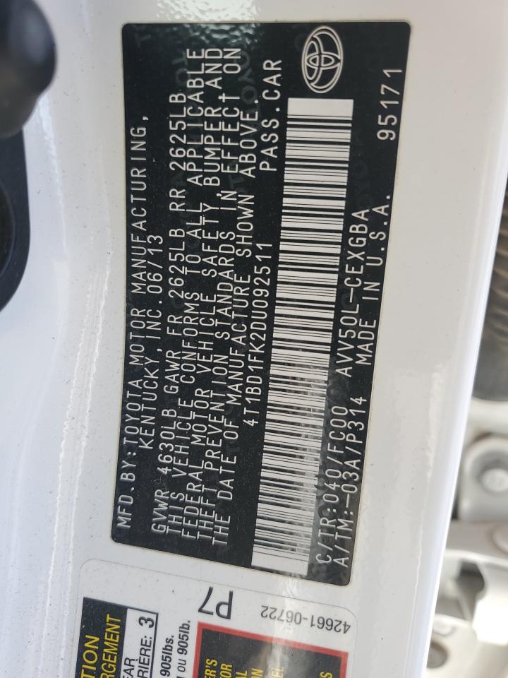 2013 Toyota Camry - Image 14