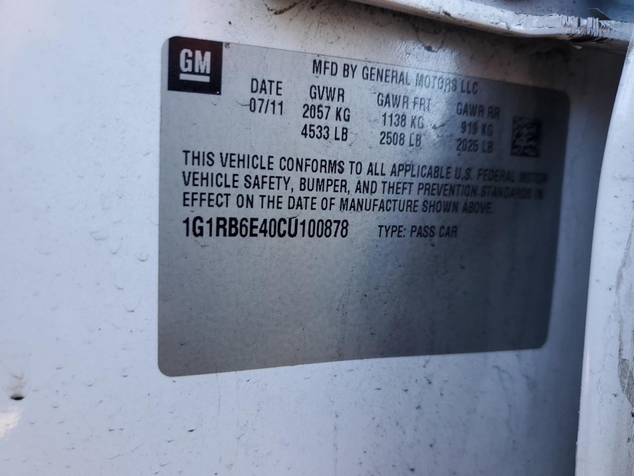 2012 Chevrolet Volt - Image 14